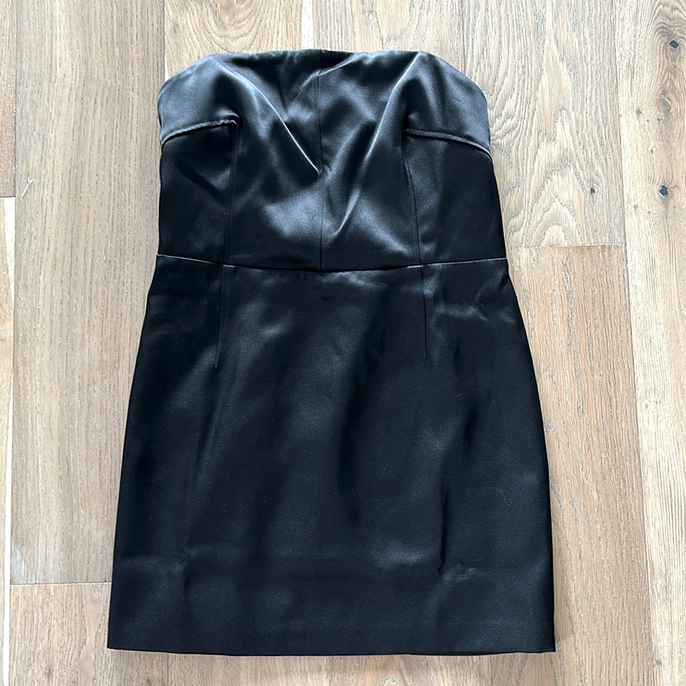 H&M Strapless Black Dress, L, NWT